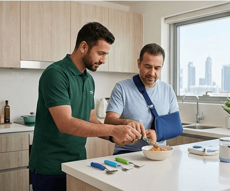 علاج وظيفي منزلي